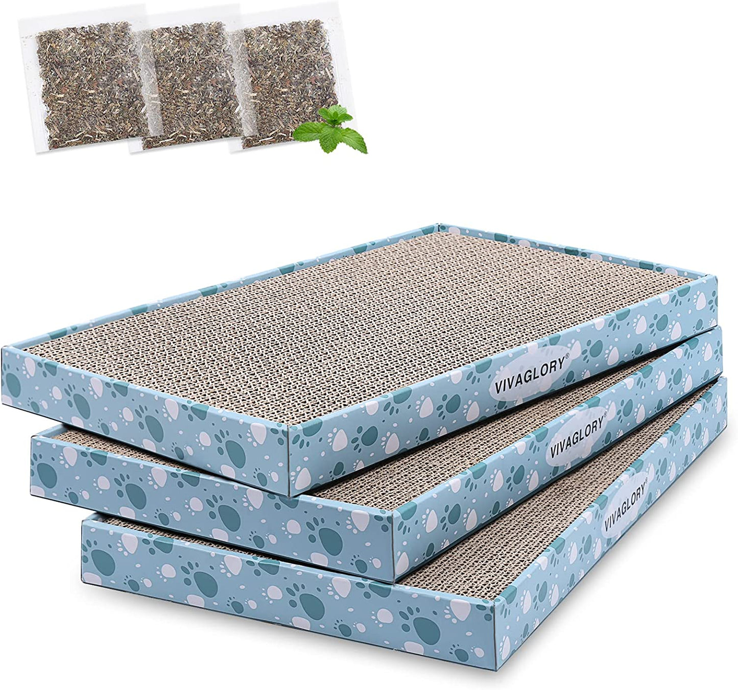 ClawLuxe™ | Premium Reversible Cat Scratcher & Lounge Box