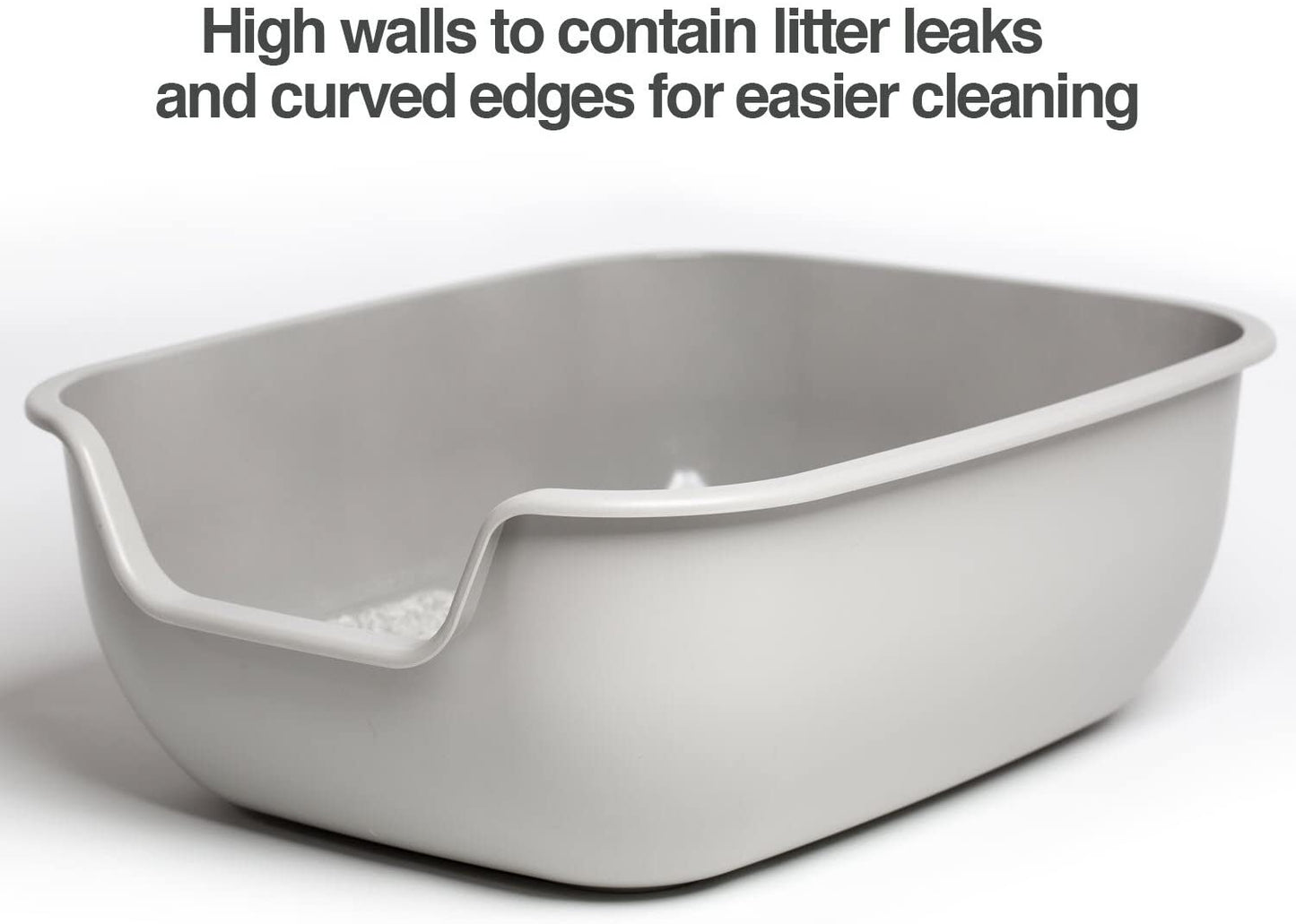 PureClean™ | Non-Stick Open-Top Ergonomic Litter Box