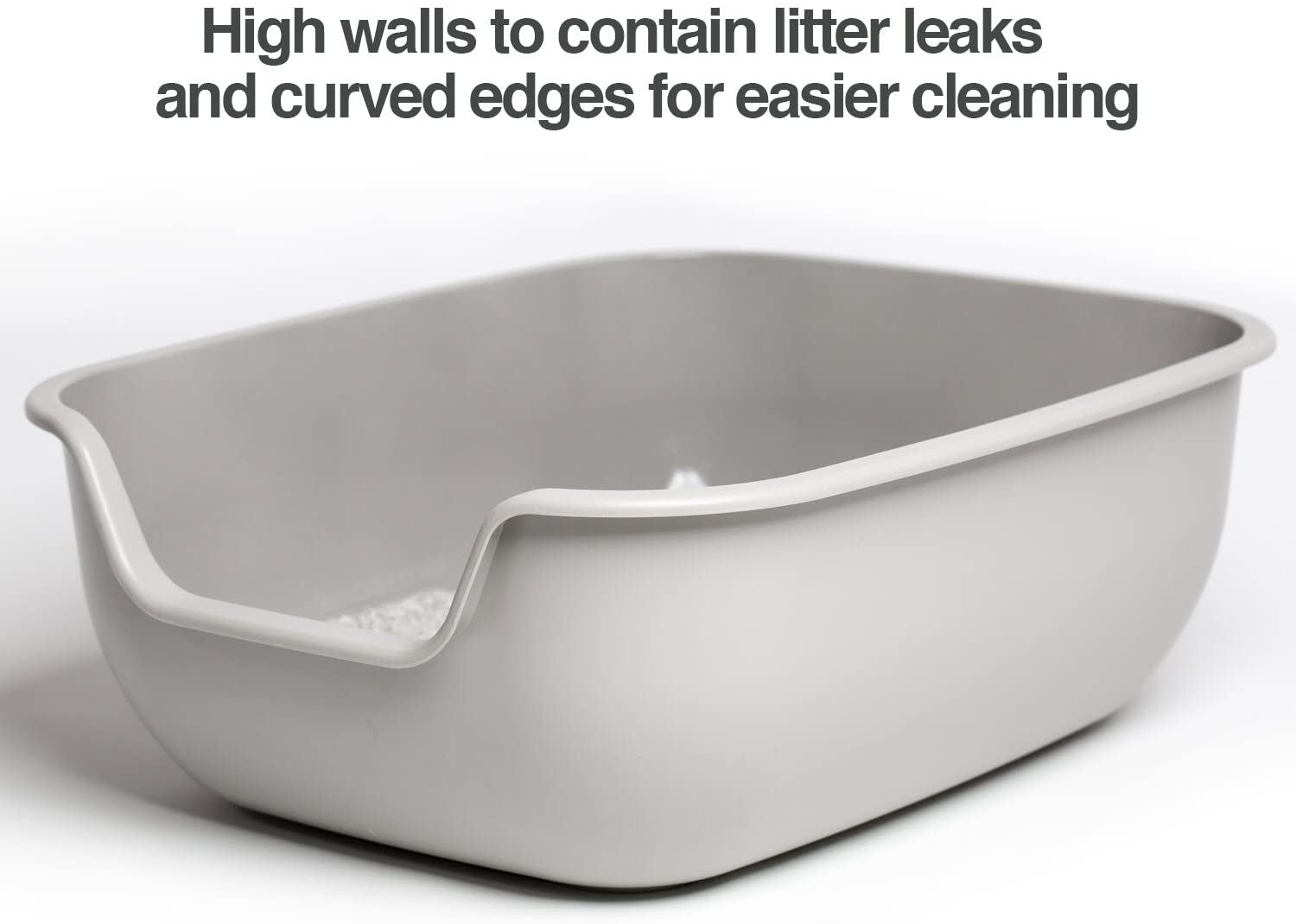 PureClean™ | Non-Stick Open-Top Ergonomic Litter Box