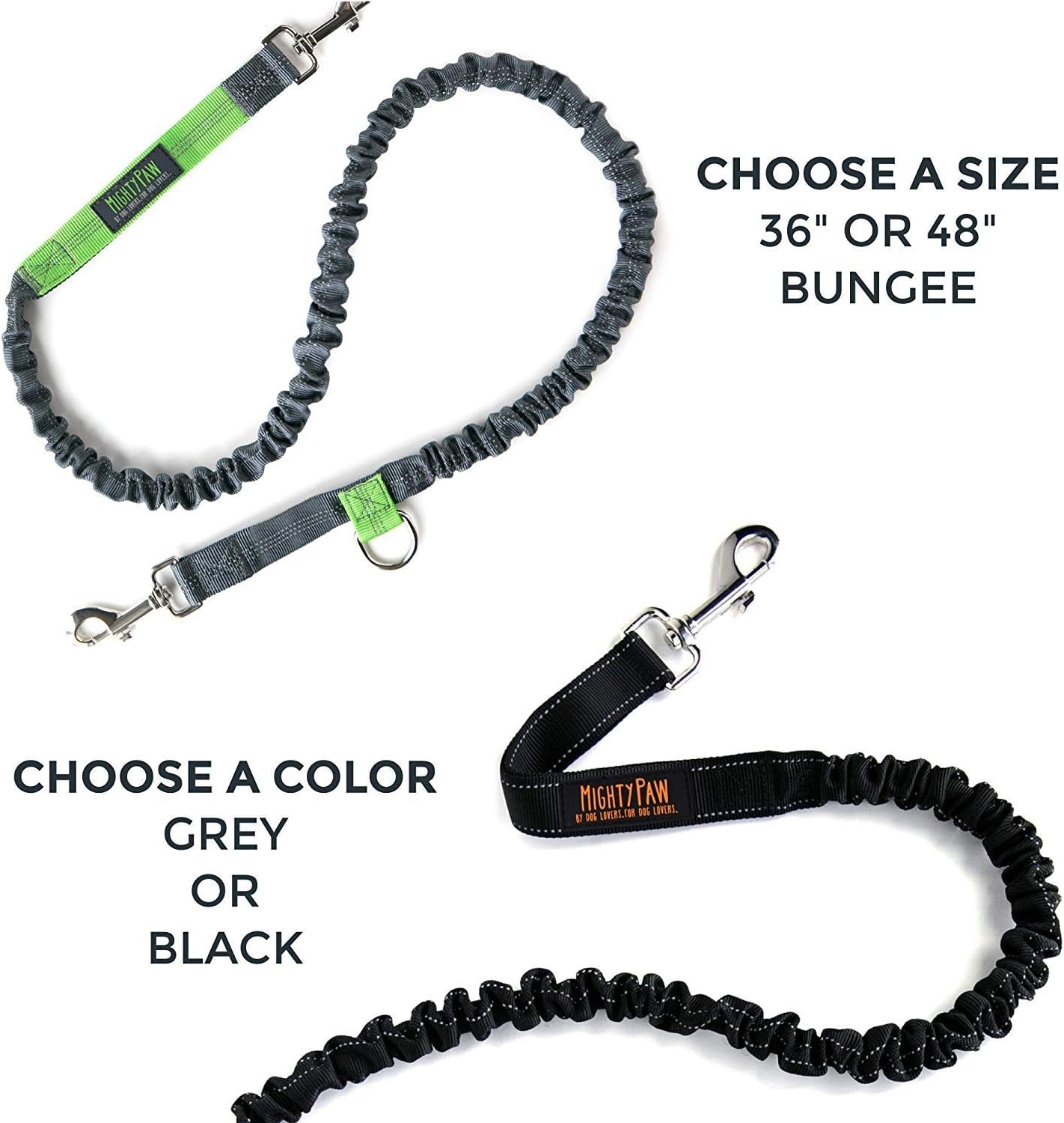 PaceGlide™ | Shock-Absorbing Hands-Free Bungee Leash & Waist Belt
