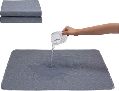DryShield™ | Ultra-Absorbent Washable Pee Pad & Training Mat