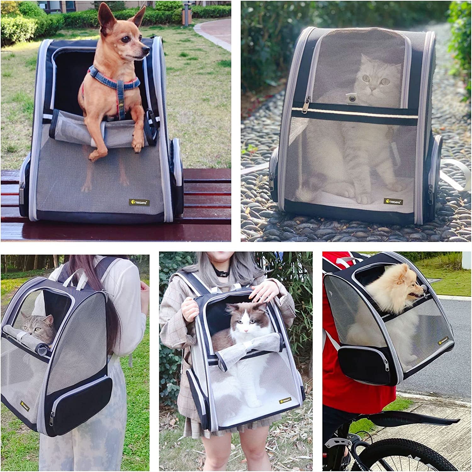 AeroView™ | Panoramic Breathable Pet Travel Backpack