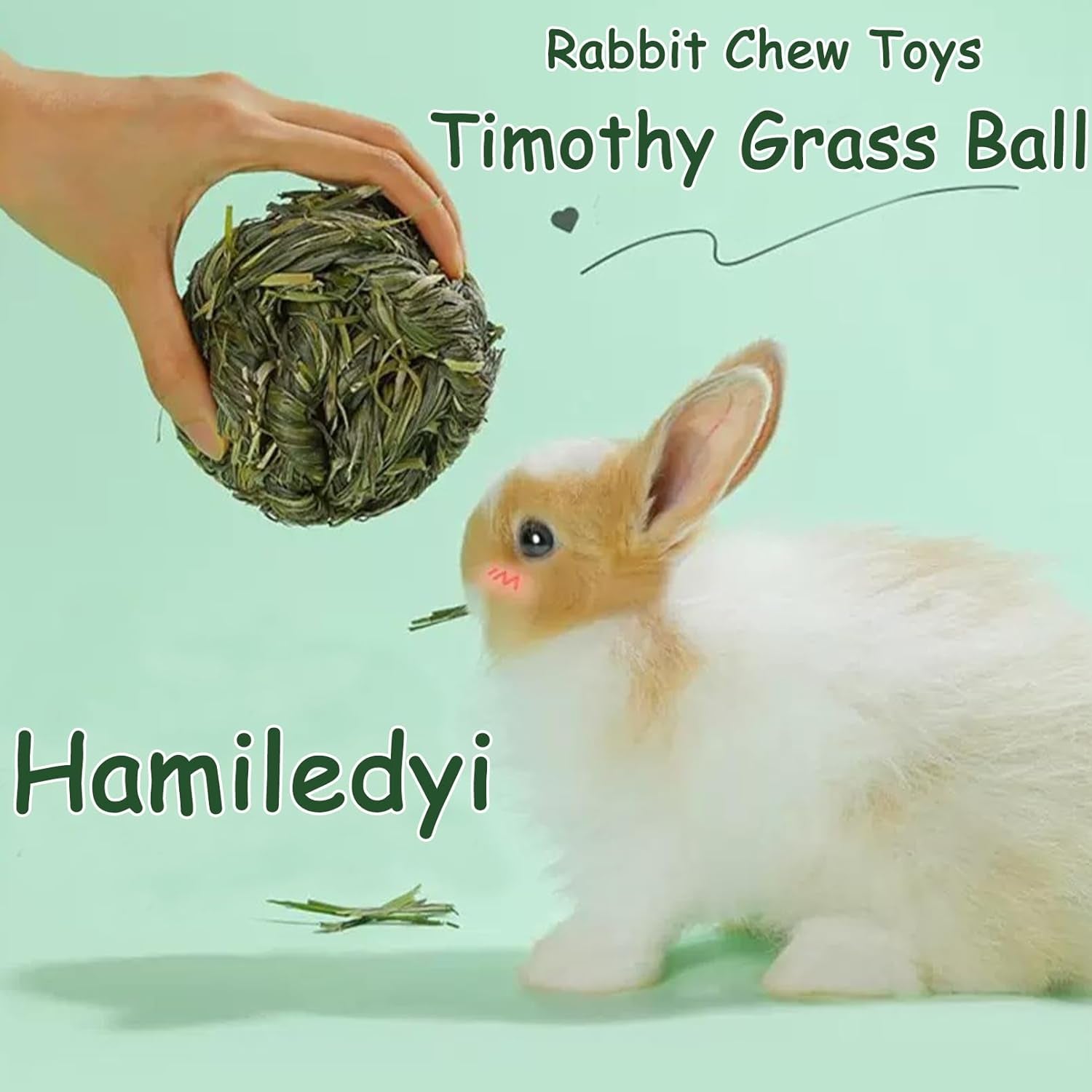 EcoChew™ | Natural Timothy Grass Activity & Dental Ball