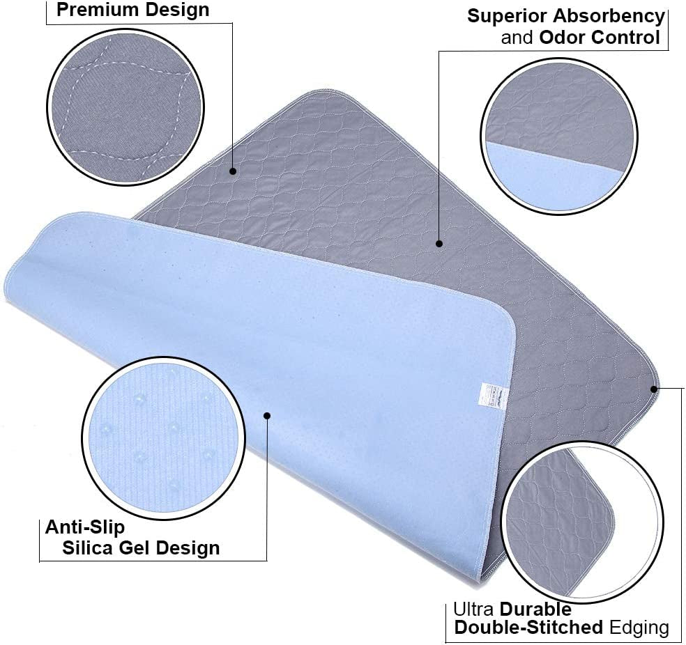 DryShield™ | Ultra-Absorbent Washable Pee Pad & Training Mat