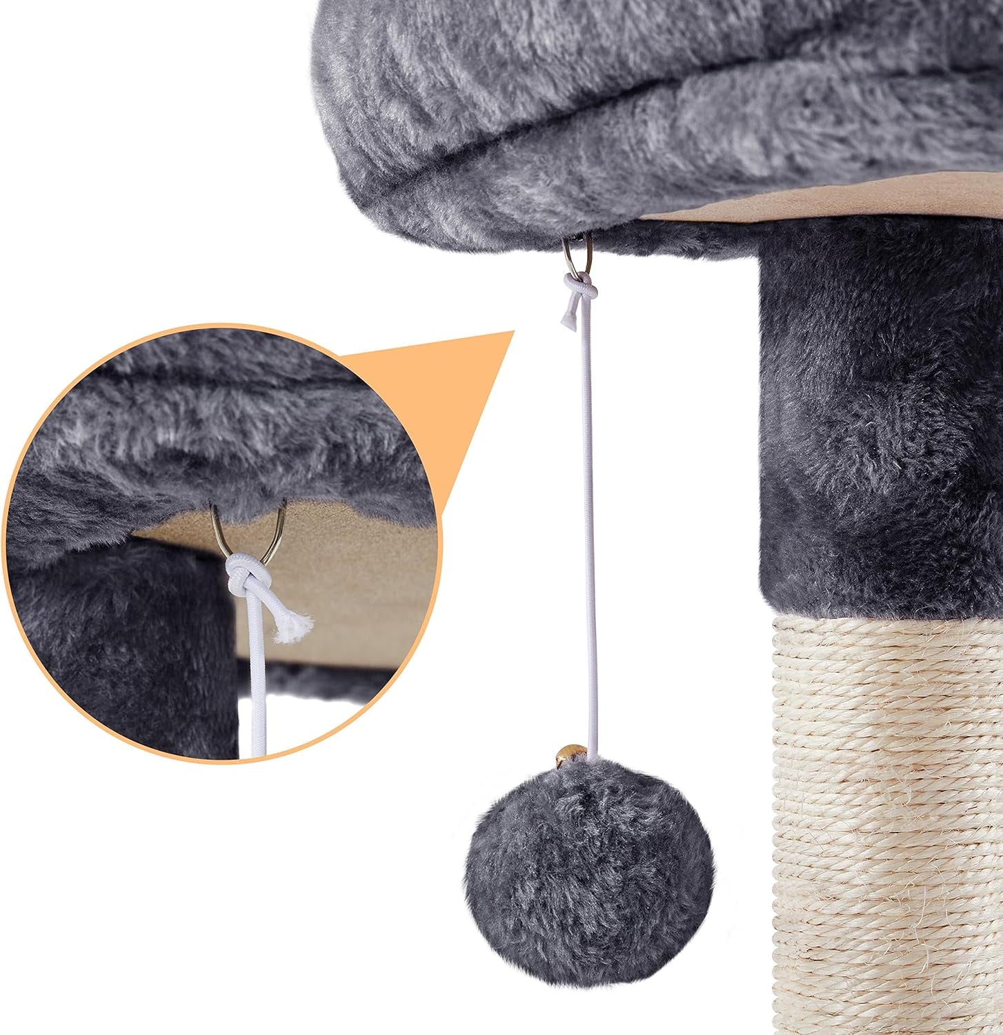 CloudHaven™ | Multi-Level Compact Cat Condo & Activity Tree (34")
