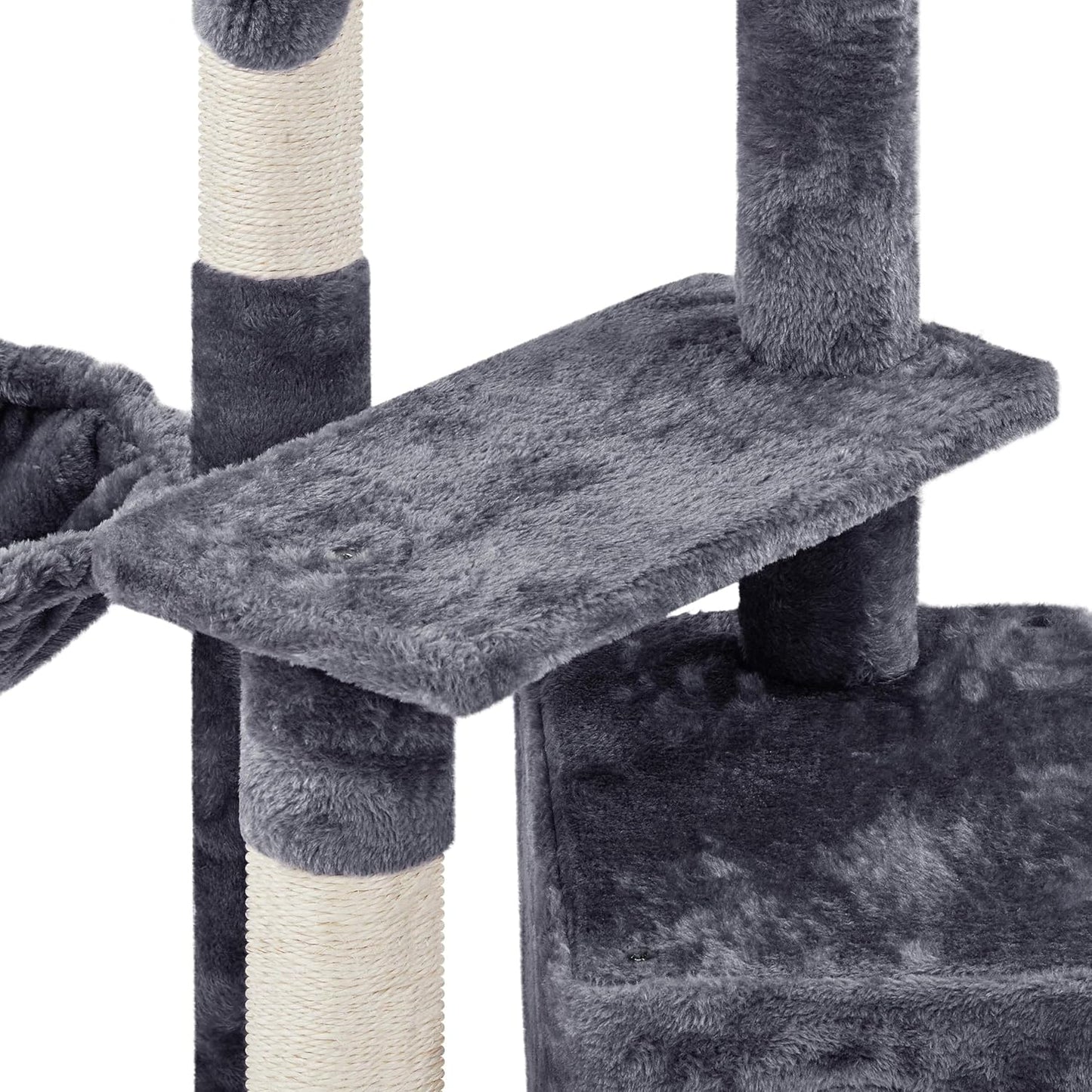 CloudHaven™ | Multi-Level Compact Cat Condo & Activity Tree (34")