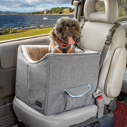 TravelNest™ | Premium Dog Car Booster Seat & Travel Bed