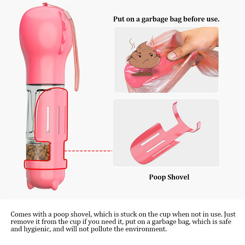 PureFlow™ | 3-in-1 Multifunctional Travel Bottle & Hydration Kit
