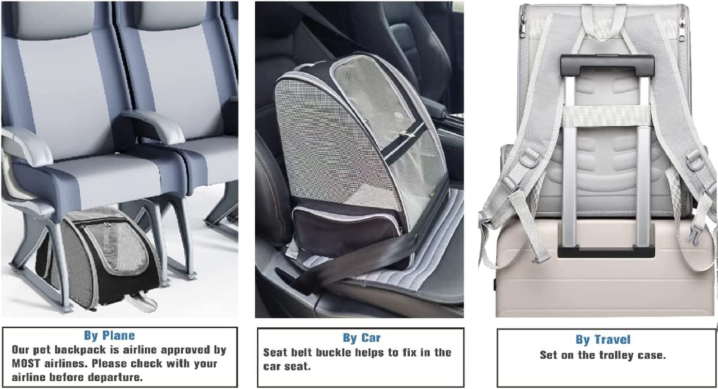 AeroView™ | Panoramic Breathable Pet Travel Backpack